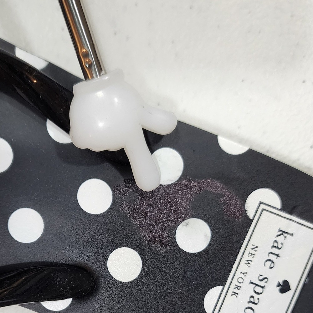 Kate Spade NY Trademark Polka Dot Vacation Ready Poolside Resort Sandals 11B - Picture 7 of 7